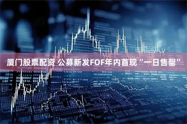 厦门股票配资 公募新发FOF年内首现“一日售罄”